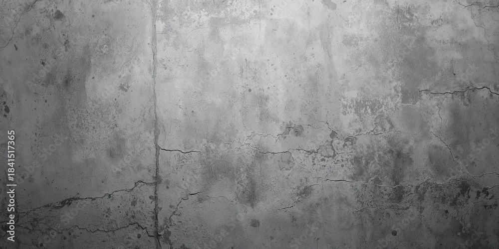 Obraz premium Macro shot of a grainy gray wall surface highlighting imperfections for design layout use