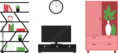 Simplified Bohr model of a neutral atom showing the central nucleus and twelve electrons orbiting in the inner and outer shells for science and education