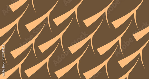 seamless pattern with bamboo leaves