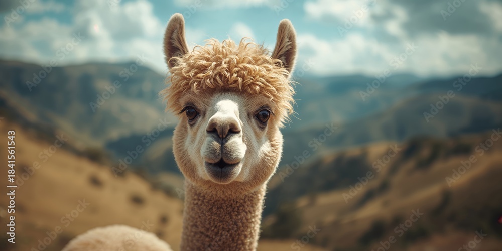 Obraz premium Close-up of a domestic animal, focusing on skin and fur health for animal care