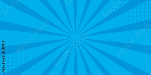 Anime Comic Background. Pop Art Style Background. Pop Up Retro Comic Background. Vector halftone illustration. Vintage background for comic superhero text, speech bubble, message.