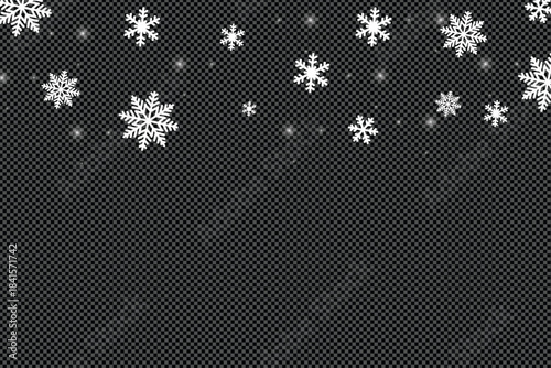 Star eps isolated snowflake for winter and culture background