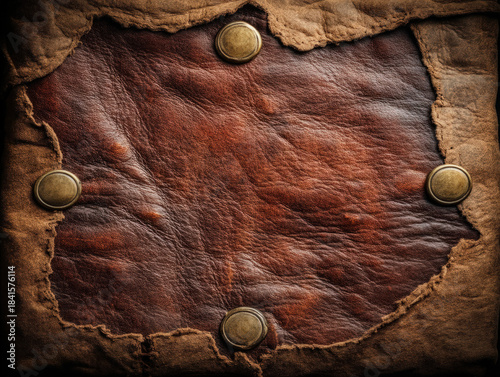Dark brown background