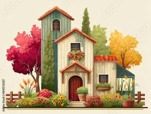Farm blueprint design