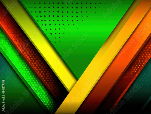 Green modern background