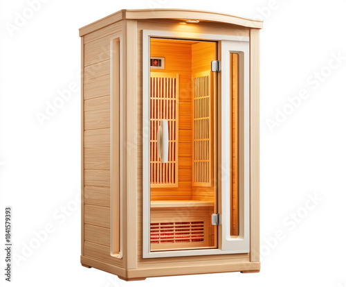 One person sauna cabin
