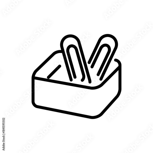 クリップをイメージしたアイコン