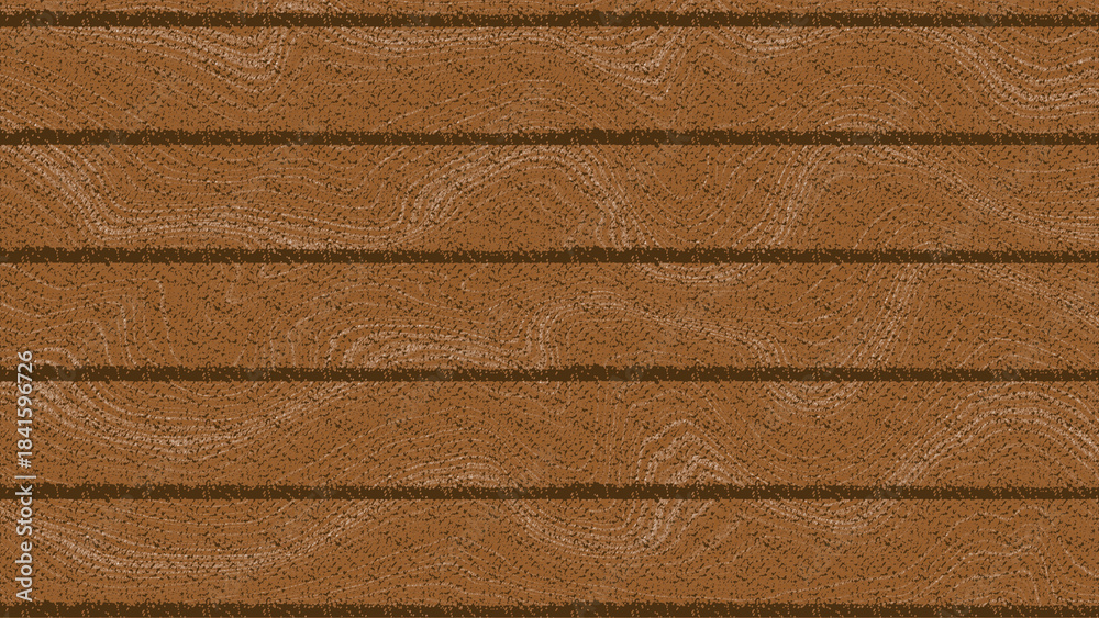 Fototapeta premium Abstract Brown Wood Texture Background with Horizontal Planks and Grainy Pattern