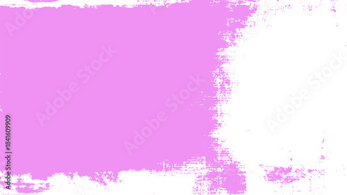 An artistic abstract watercolor background features a pink grunge frame and colorful paint splashes with floral texture and ink patterns for a decorative paper card design