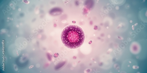 Peripheral blood smear analysis for acute leukemia using 100x light microscopy, cell identification
