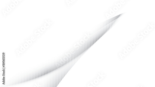 Abstract white and gray color, modern design stripes background with geometric curve and straight lines. Vector illustration.