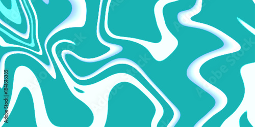 Turquoise color marble pattern. Can be used for design element, wallpaper, abstract background and stretch ceiling decoration. Creative doodle art pattern with different shapes and textures. 