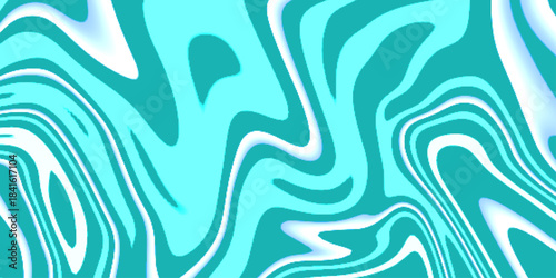 Turquoise color marble pattern. Can be used for design element, wallpaper, abstract background and stretch ceiling decoration. Creative doodle art pattern with different shapes and textures. 