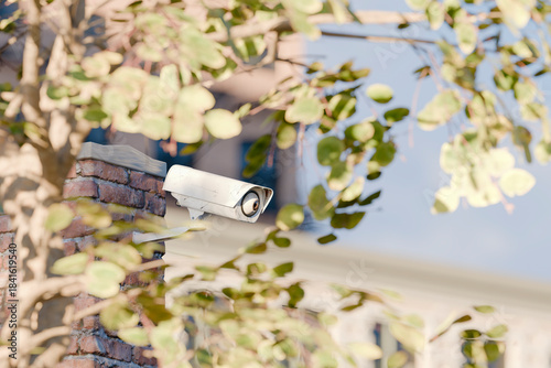 3D surveillance camera with realistic eye detail