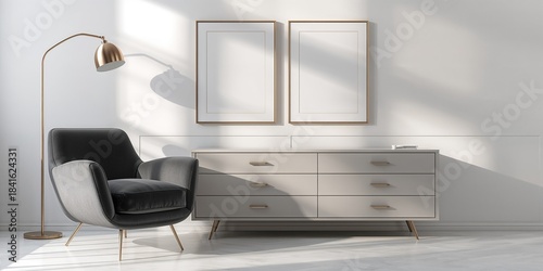 Indoor space featuring a pl...