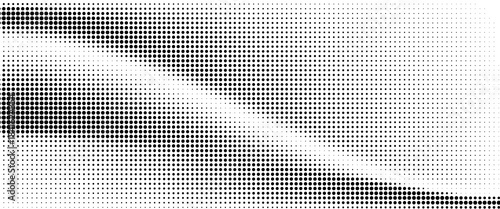 Dotted halftone gradient texture. Fading polka dot background. Repeated dots gradation pattern background. Black vanishing comic pop art overlay backdrop. eps 10