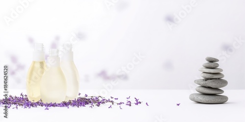 Aromatherapy bottles with l...