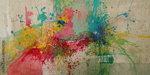 Linen canvas with oil paint...