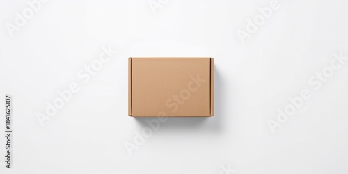 Brown tray or paper package...