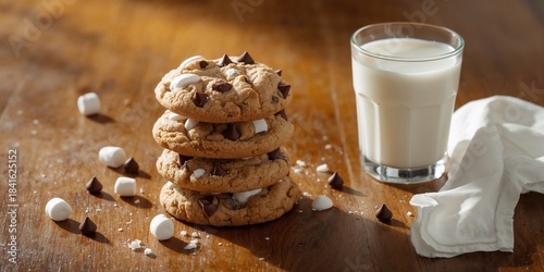 Chocolate chip and marshmal...