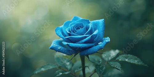 Detailed image of a blue ro...