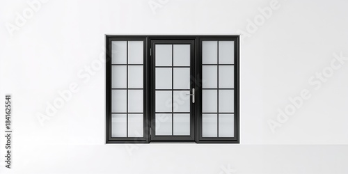 Metal window and door frame...