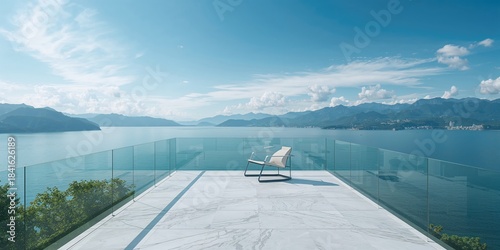 Isolated balcony overlookin...