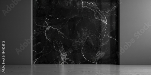 Black marble texture as an ...
