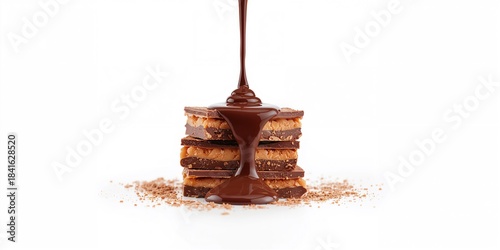 Soft caramel toffee and cho...