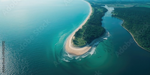 Bird's eye perspective of t...