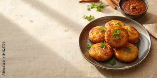 Indian-style fried potato b...