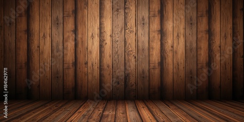 Old wood texture with brown...