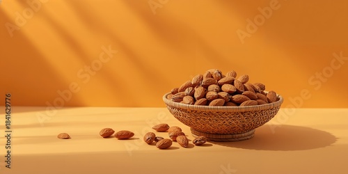 Small dish filled with raw ...