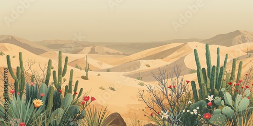 Graphic wallpaper featuring...