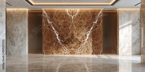 Luxurious emperador marble ...