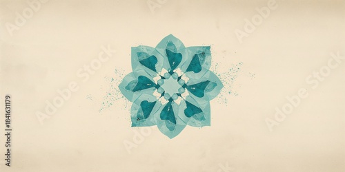 Vintage-inspired watercolor...
