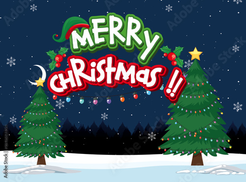 Christmas eve design