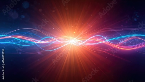 Vivid abstract background f...