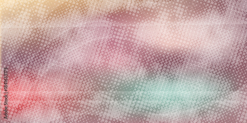 Dotted gradient vector pattern illustration, white and black halftone polka background graphic, horizontal seamless circle dotted lines,