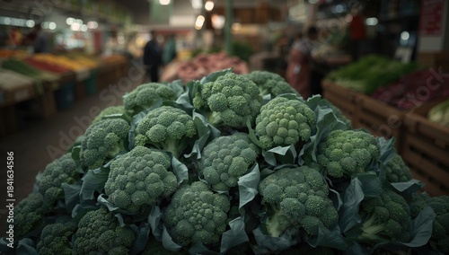 Vegetable stand featuring b...