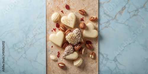 White Belgian chocolate con...