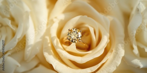 Close up of yellow diamond ...