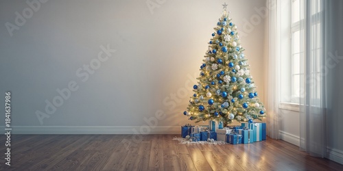 Festive Christmas tree deco...
