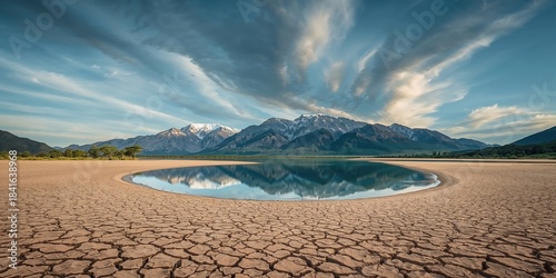 Landscape featuring mountai...