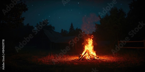 Rural setting featuring a g...