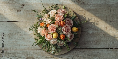 Bouquet of wedding flowers ...
