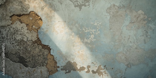 Detailed shot of an aged wa...