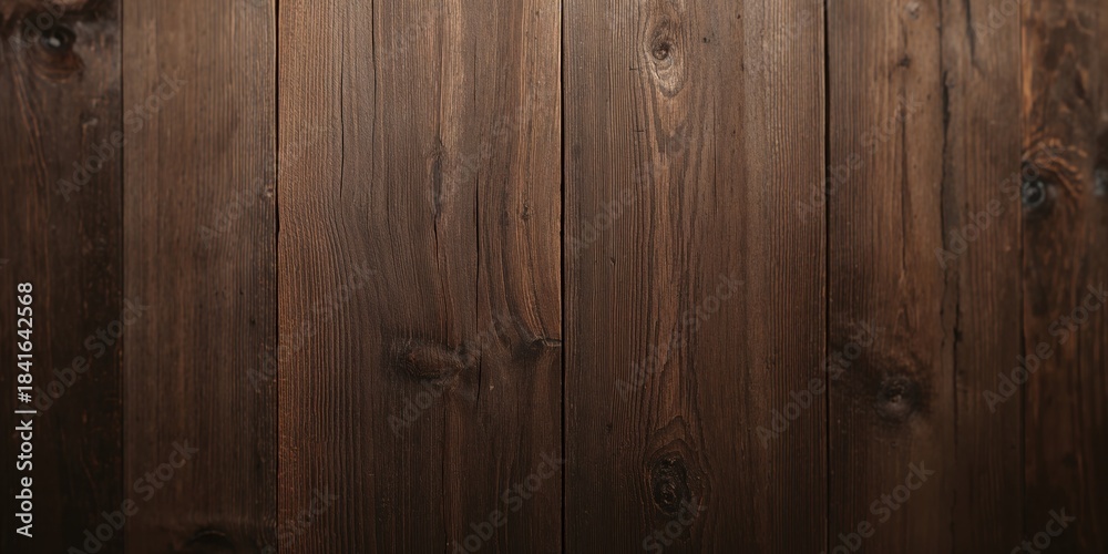 Naklejka premium Close-up of a textured wood surface, suitable for background or layout use, natural grain patterns