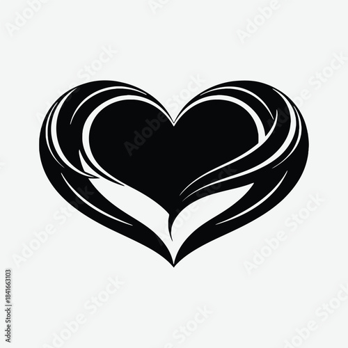 Discover a beautiful Valentine’s Day heart background vector illustration featuring a stylish love logo design. Perfect for romantic artwork, greeting cards, projects, and digital branding.