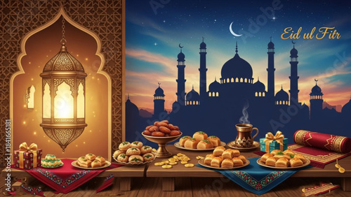 Eid ul-Fitr background